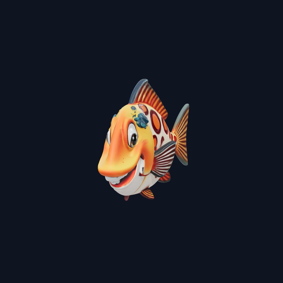 Cartoon Fish D Model Pack